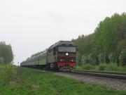 ТЭП70-0548 с поездом 
