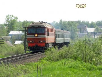 ТЭП70-0244, линия Волоколамск - Ржев