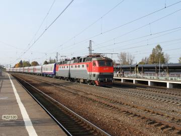 ЧС7-019, поезд №376 