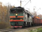 2ТЭ116К-558, линия Шаховская - Волоколамск, 10.2011.