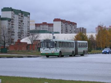 ЛиАЗ-6212 проработали в Москве в 2003 - 2017 г.г.   Осень 2009 г.
